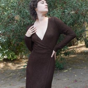 💕HP💕Chic Knit 1970s Dress